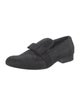 Celine Ponyhair Bow Accents Loafers