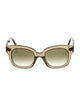 Celine Wayfarer Gradient Sunglasses