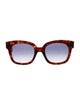 Celine Square Gradient Sunglasses