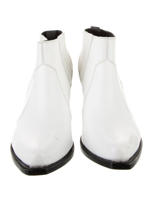 Celine Leather Western Boots