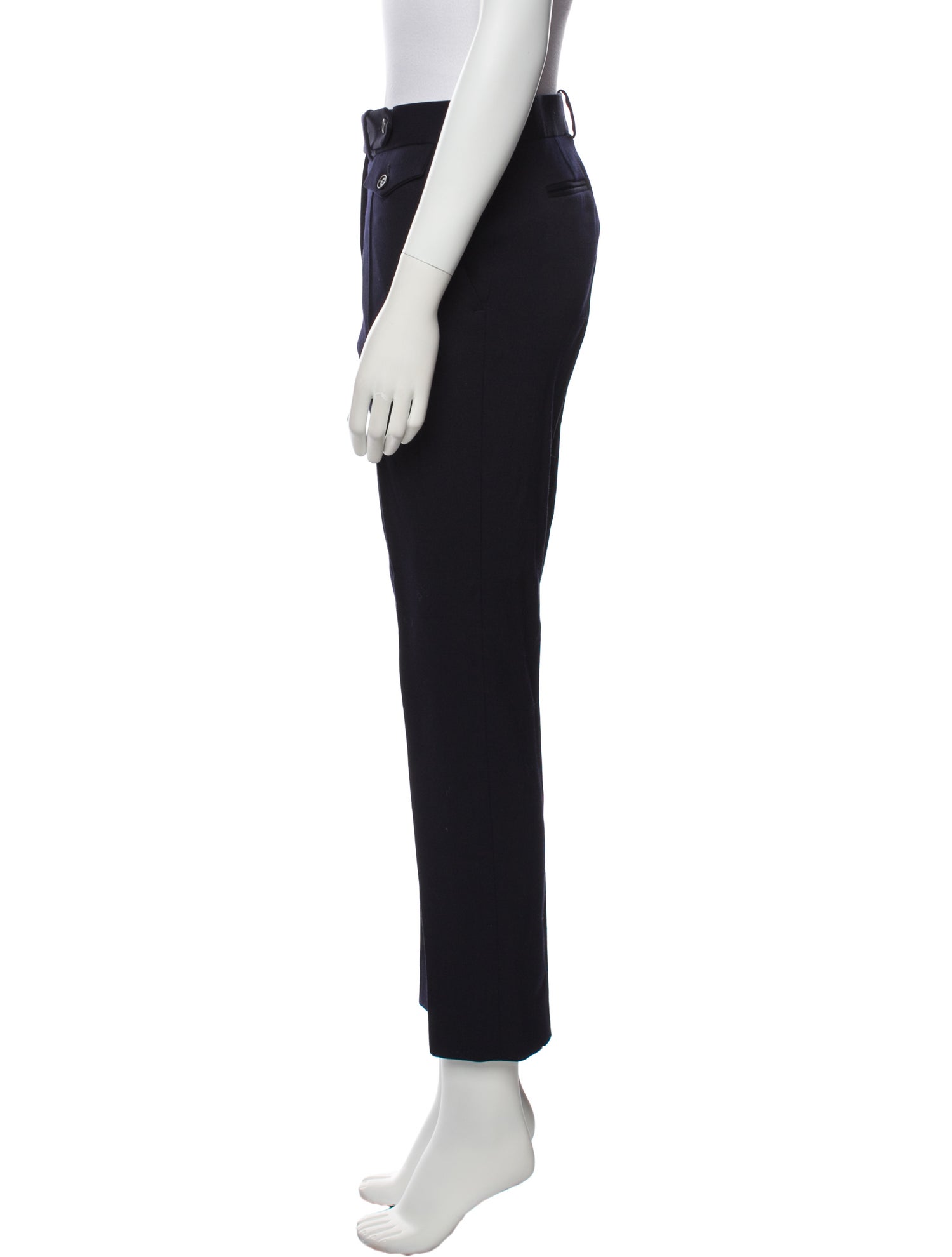Celine Wool Skinny Leg Pants