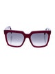 Celine Square Gradient Sunglasses