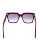 Celine Square Gradient Sunglasses