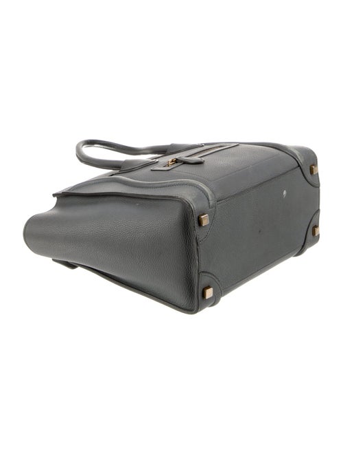 Celine Leather Luggage Micro