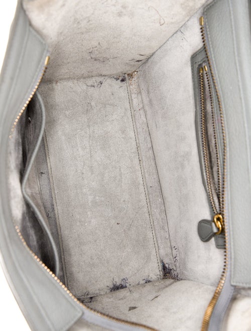 Celine Leather Luggage Micro