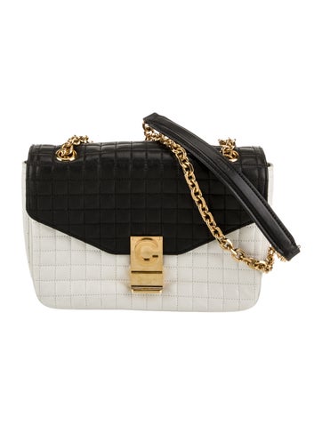 Celine Shoulder Bags Leather C Bag