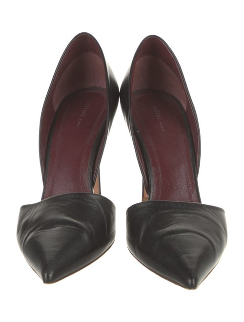 Celine Leather D'Orsay Pumps