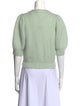 Celine Mohair Plunge Neckline Sweater