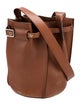 Celine Leather Big Bucket w/Strap