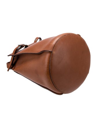 Celine Leather Big Bucket w/Strap