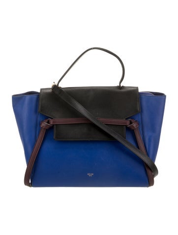 Celine Handle Bags Leather Belt Bag Mini