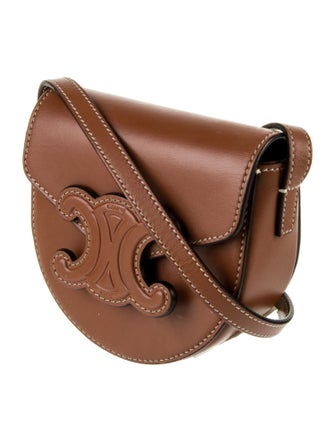 Celine Leather Cuir Triomphe Mini 2022