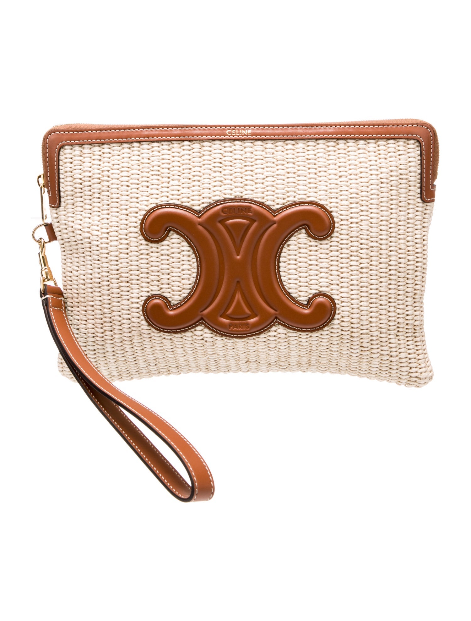 Celine Raffia Clutch 2024