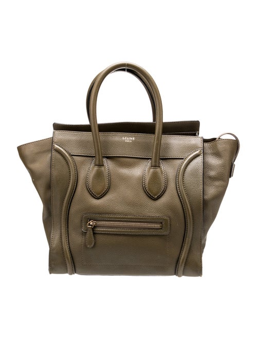 Celine Leather Luggage Mini
