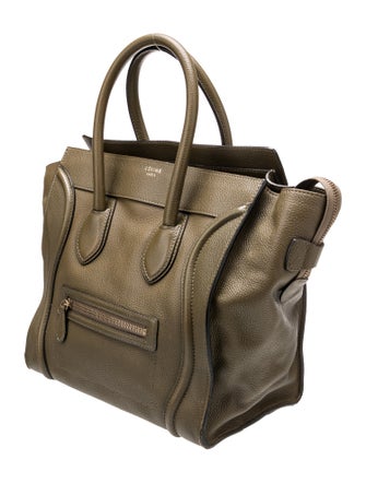 Celine Leather Luggage Mini