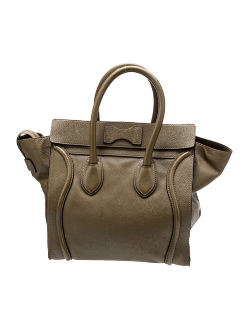 Celine Leather Luggage Mini