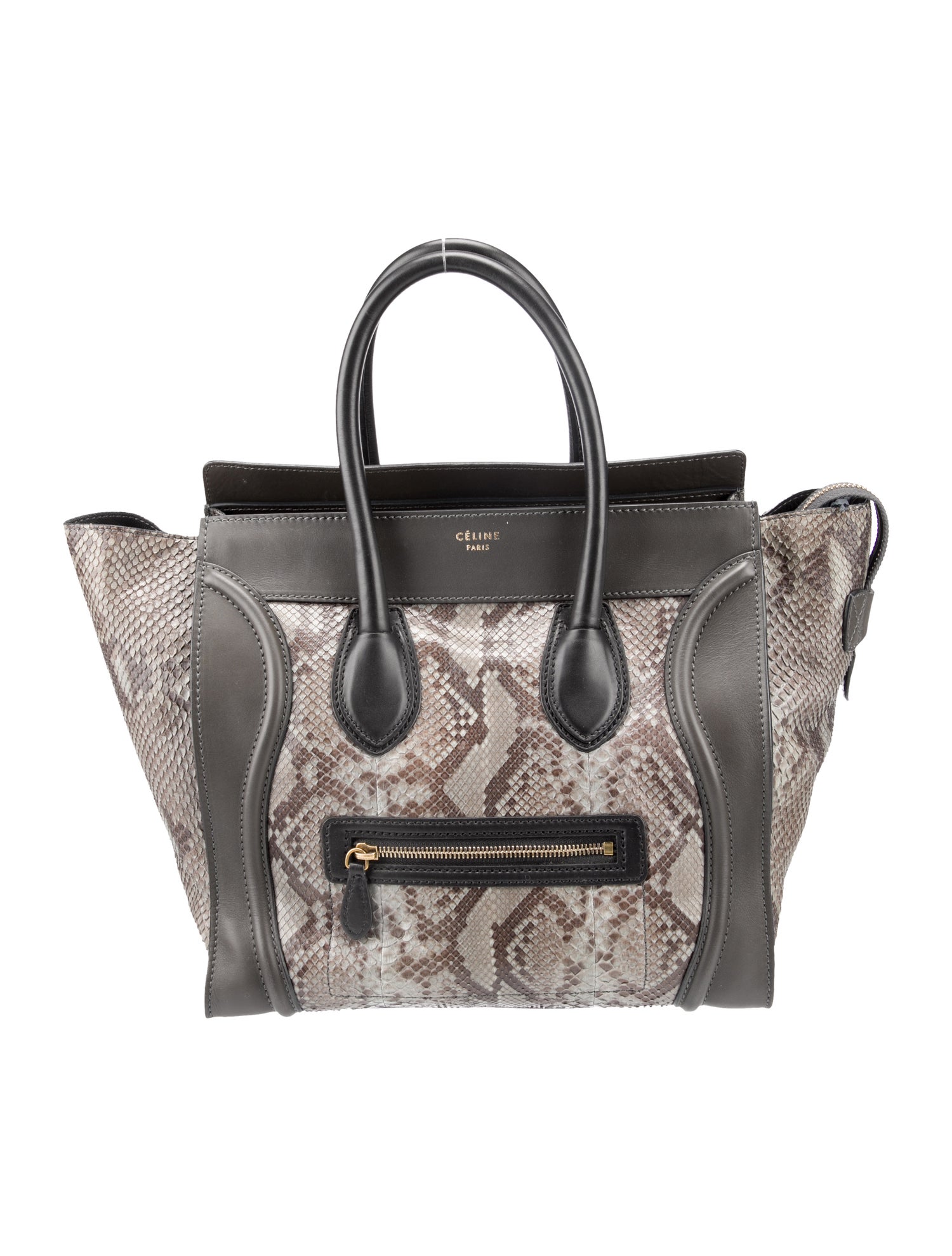 Celine Python Luggage Mini