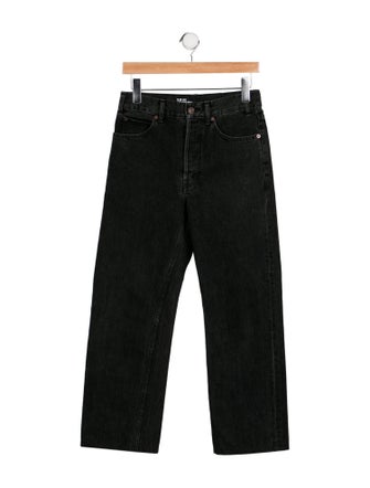 Celine High-Rise Straight Leg Jeans