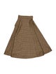 Celine Wool Midi Length Skirt