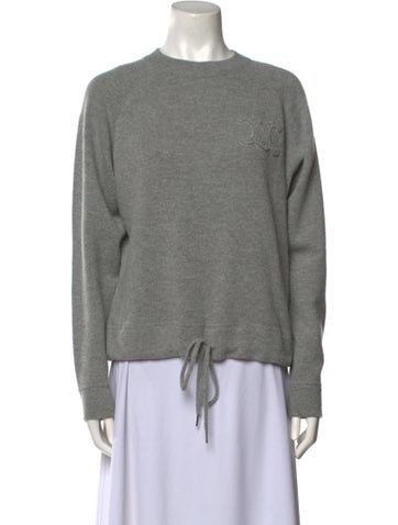 Celine Knitwear Cashmere Crew Neck Sweater S