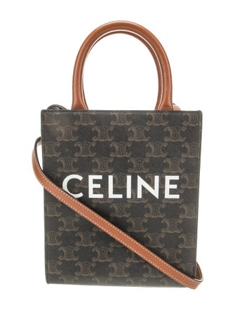 Celine Triomphe Vertical Cabas Mini