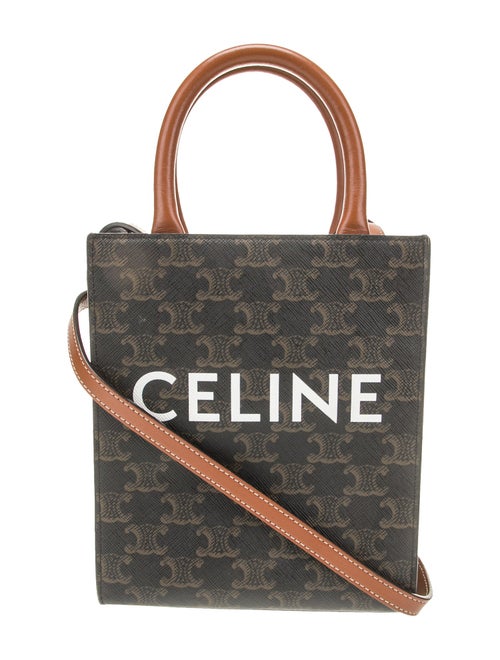 Celine Triomphe Vertical Cabas Mini
