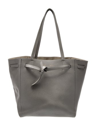 Celine Leather Cabas Phantom w/Belt Small