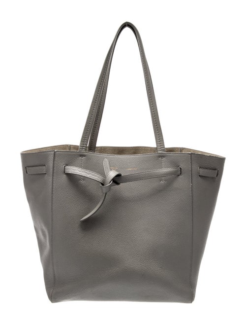 Celine Leather Cabas Phantom w/Belt Small