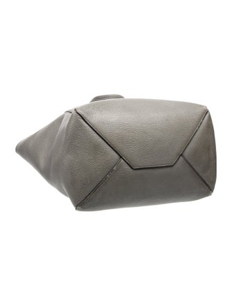 Celine Leather Cabas Phantom w/Belt Small