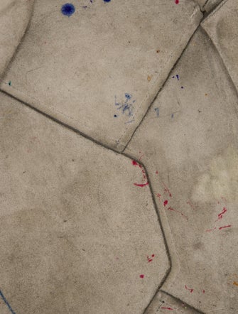 Celine Leather Cabas Phantom w/Belt Small