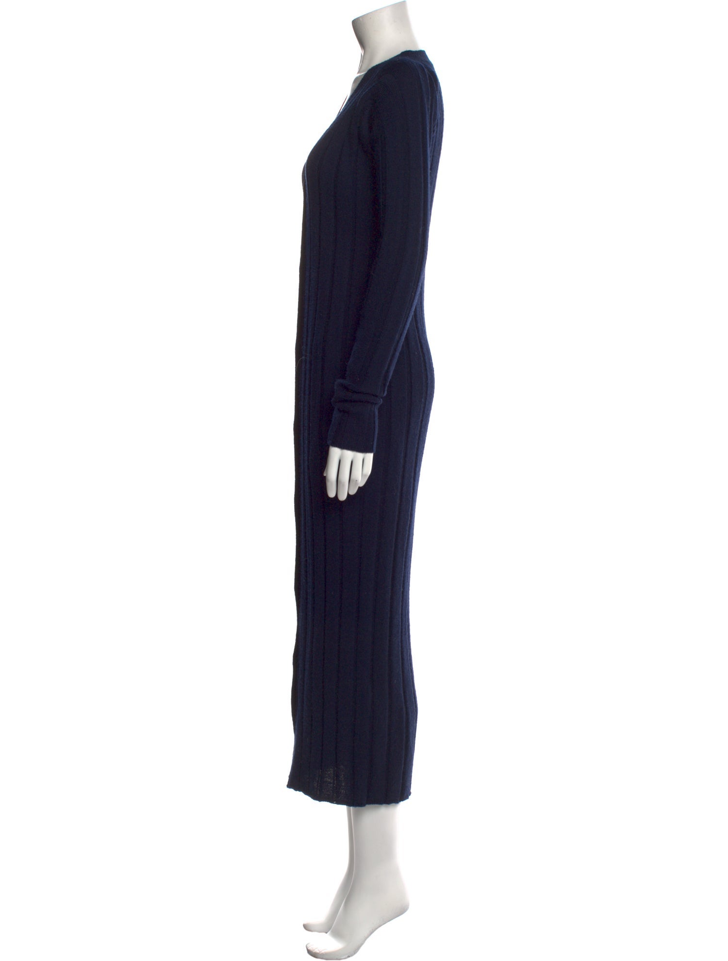 Celine Wool Plunge Neckline Sweater