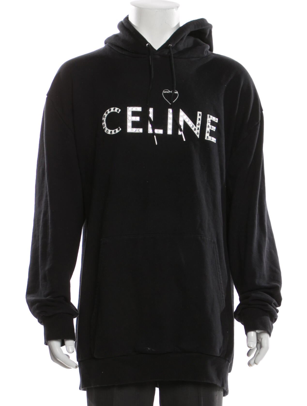 Celine 2022 Signature Logo Hoodie