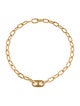 Celine Triomphe Link Choker Chain Necklace