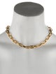 Celine Triomphe Link Choker Chain Necklace