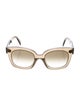 Celine Wayfarer Gradient Sunglasses