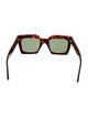 Celine Square Tinted Sunglasses