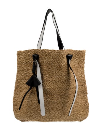 Celine Straw Tote Large