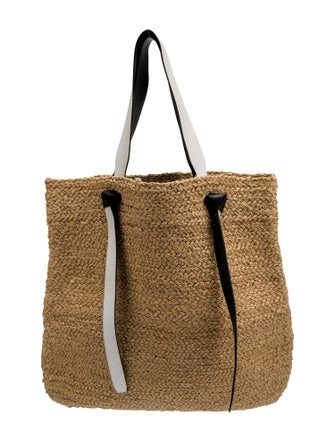 Celine Straw Tote Large