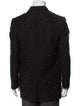 Celine Wool Polka Dot Print Blazer