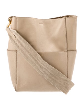 Celine Leather Seau Sangle Medium