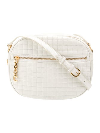 Celine Leather Medium C Charm Bag Medium