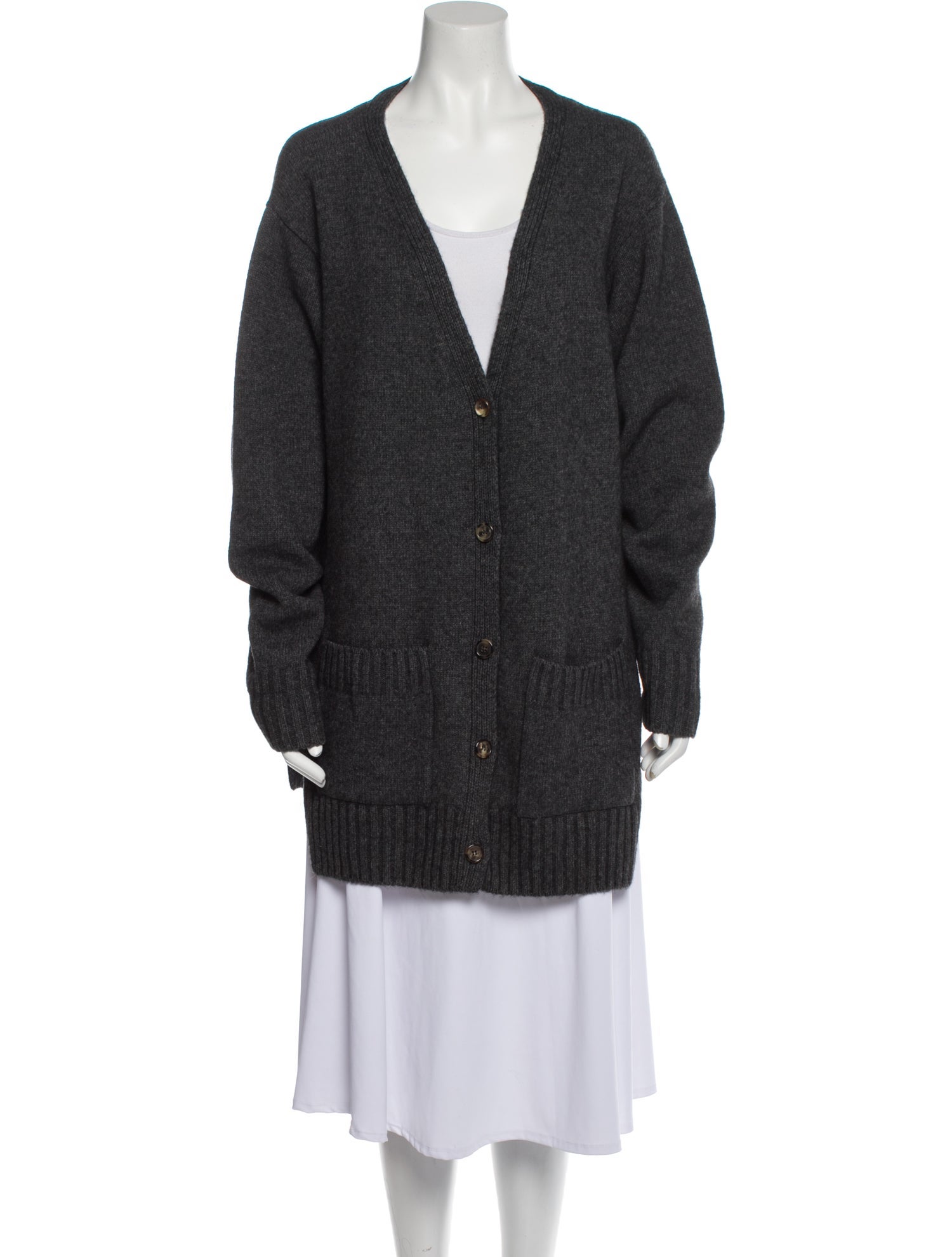 Celine Plunge Neckline Sweater