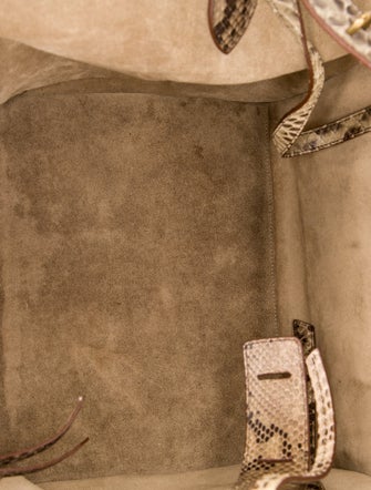 Celine Python Luggage Phantom Medium