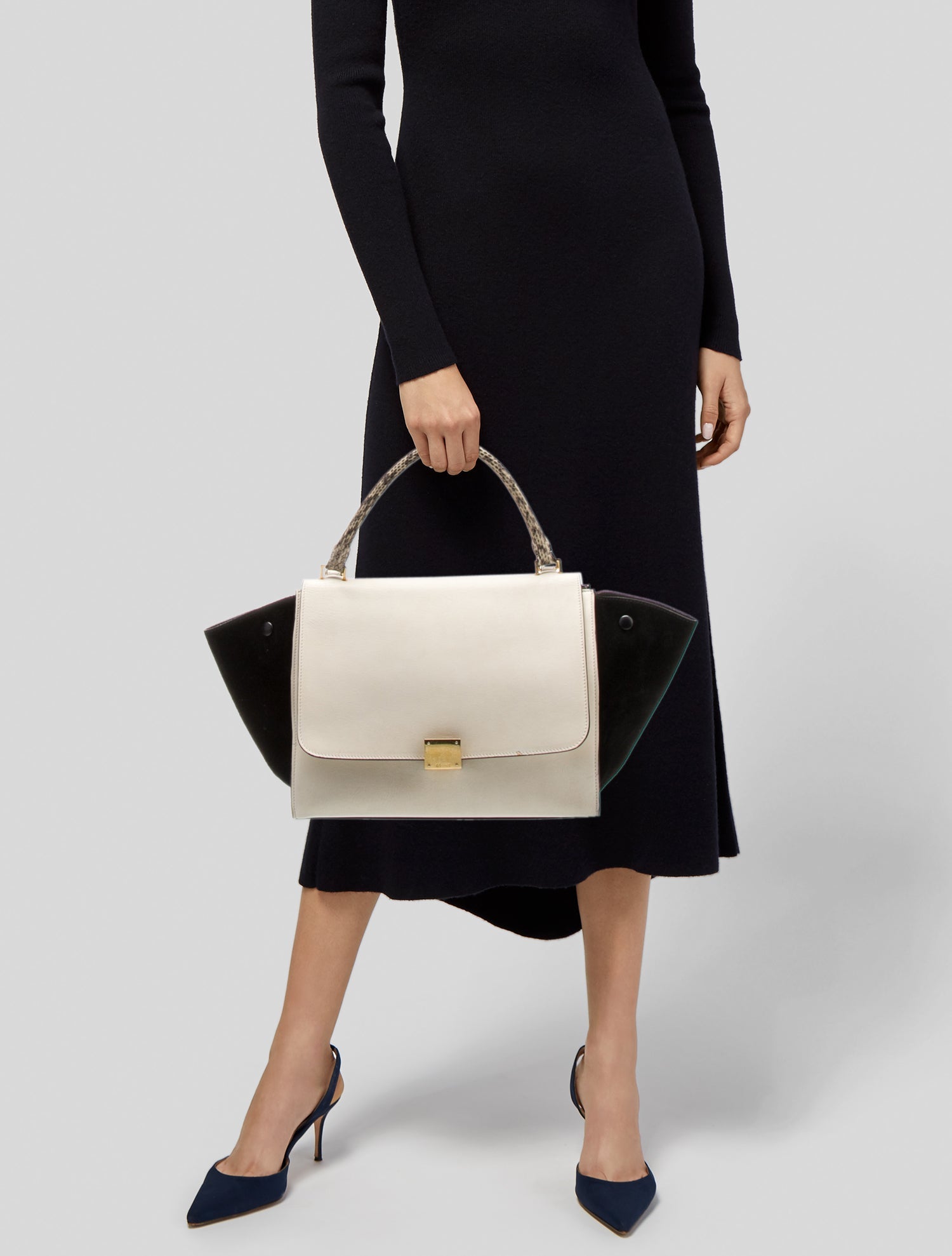 Celine Leather Trapeze Medium