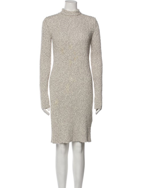 Celine Turtleneck Knee-Length Dress