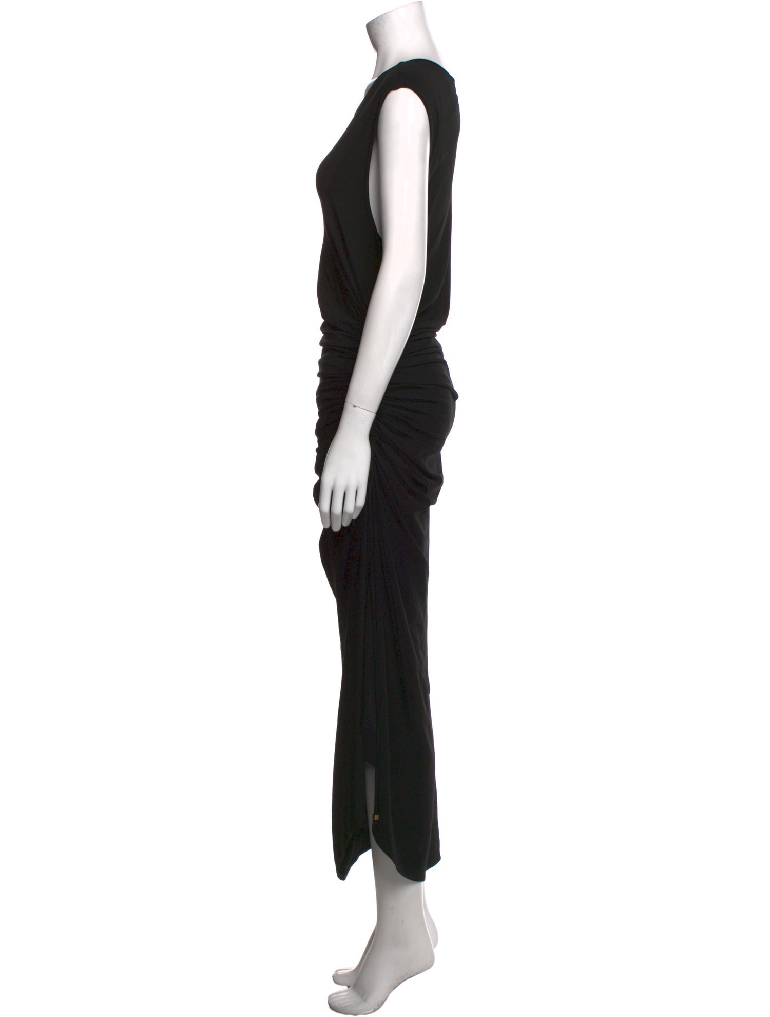 Celine Crew Neck Long Dress