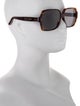 Celine Square Tinted Sunglasses