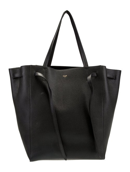 Celine Leather Cabas Phantom w/Belt Small 2022