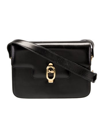 Celine Crossbody Bags Leather Triomphe Vintage