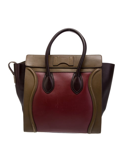 Celine Leather Luggage Mini